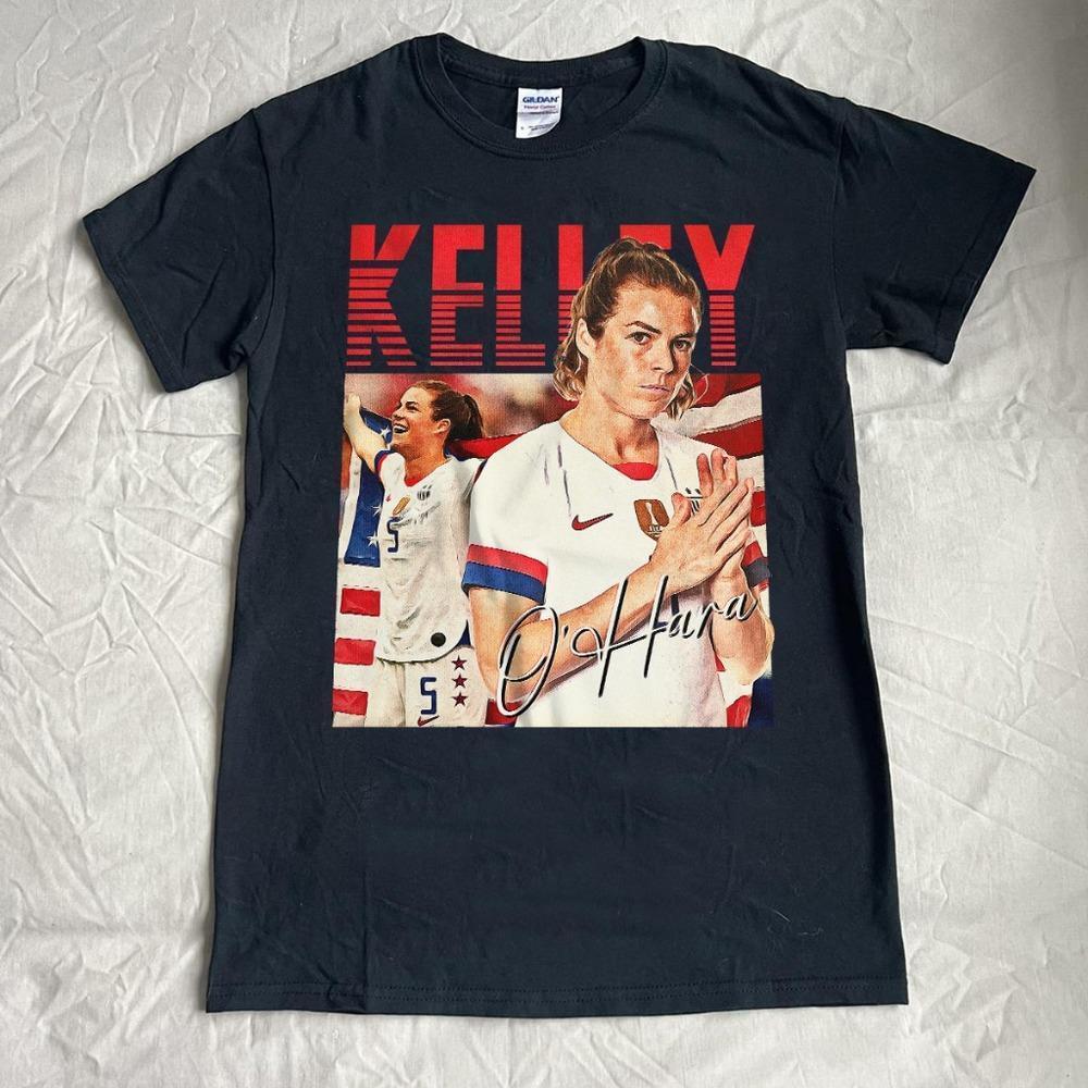 Kelley O_Hara - Soccer - Unisex Black T-Shirt